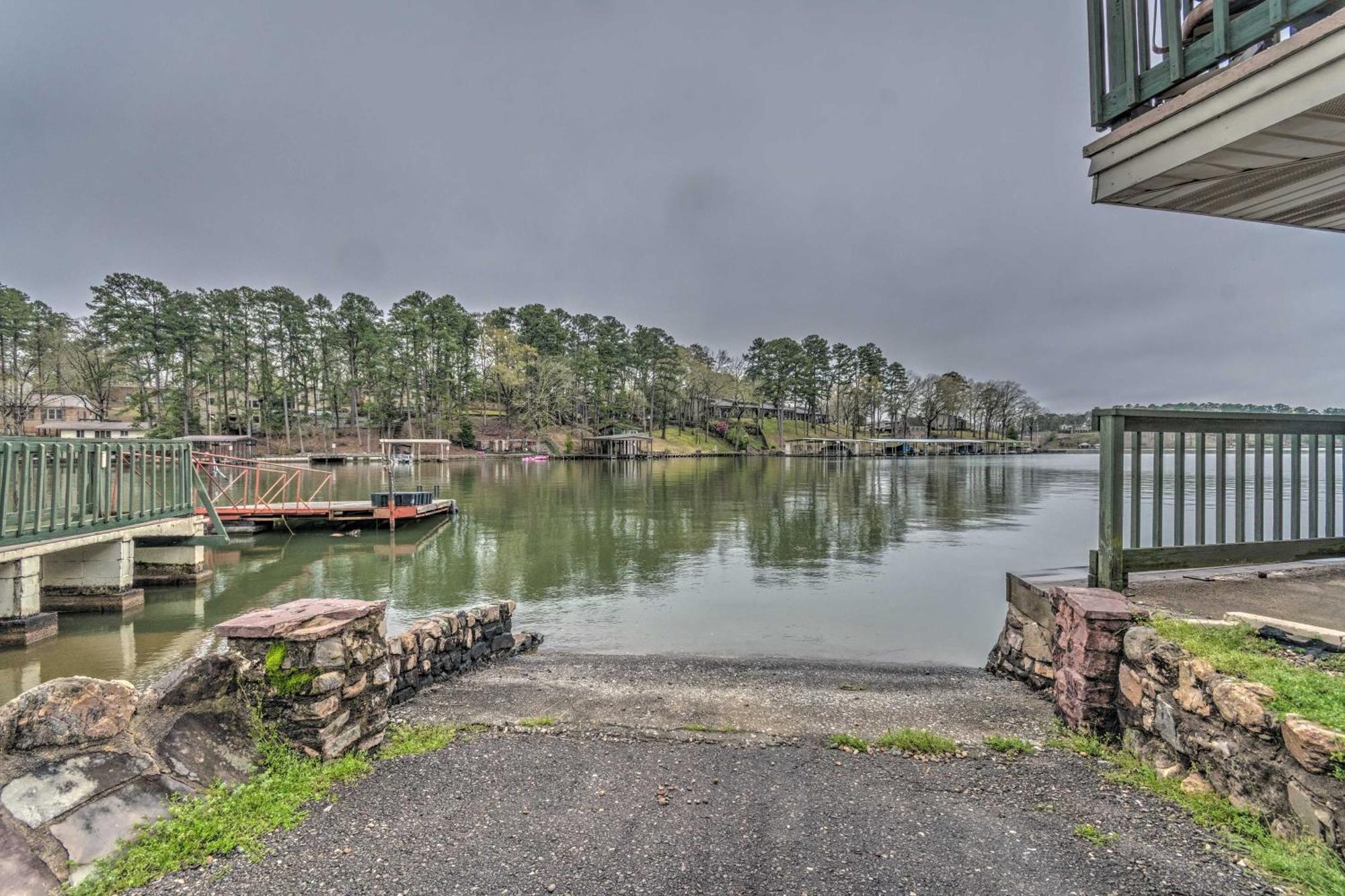 温泉城Lake Hamilton Couples Retreat Boat Dock And Ramp!公寓 外观 照片
